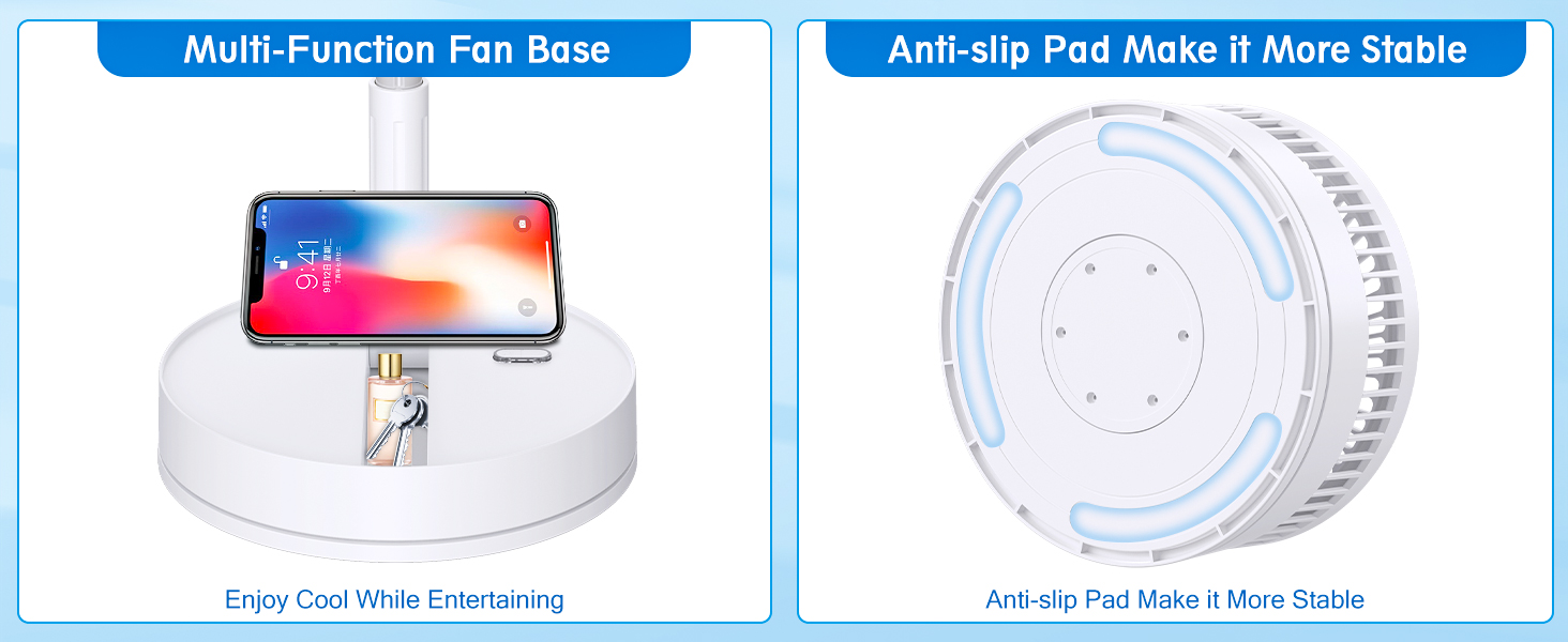 small fan anti-slip
