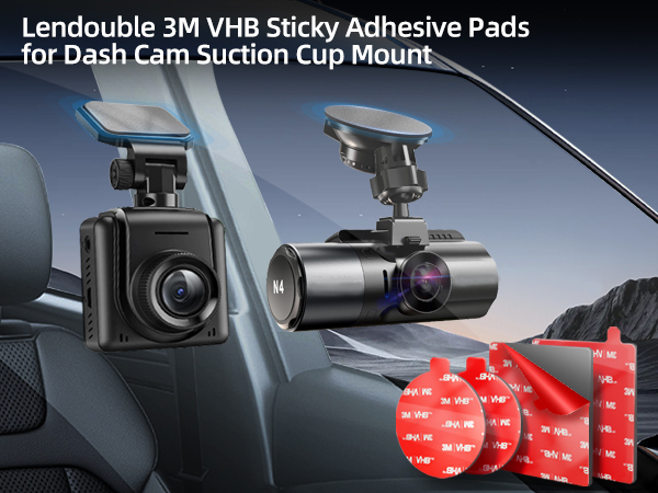 sticky pads for dash cam