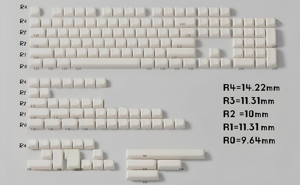white jade keycaps