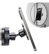 HIYJEN Magnetic Suction Cup Shower Phone Holder, Mirror Phone Mount for Bathroom Stick On Wall Ma...