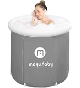 Ice Bath Tub For Adults,Inflatable Portable Bathtub For Outdoor Freestanding Soaking Tub Athletes...