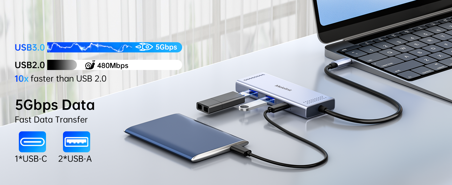 USB C HUB 100W PD Charging USB-C dongle adapter usb c hub power delivery