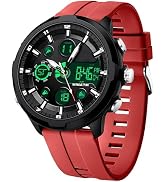findtime Large Face Watches for Men Casual Chronograph Waterproof Sport Military Mens Watch Heavy...