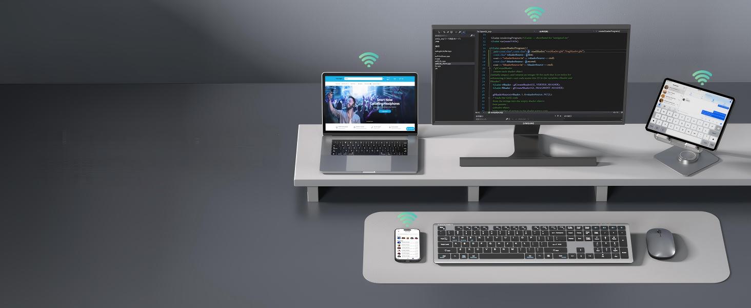 Bluetooth Keyboard Rechargeable