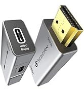 Reborn HDMI to USB C Adapter 4K 60Hz | Uni-Directional HDMI Source to USB-C Display Adapter for A...