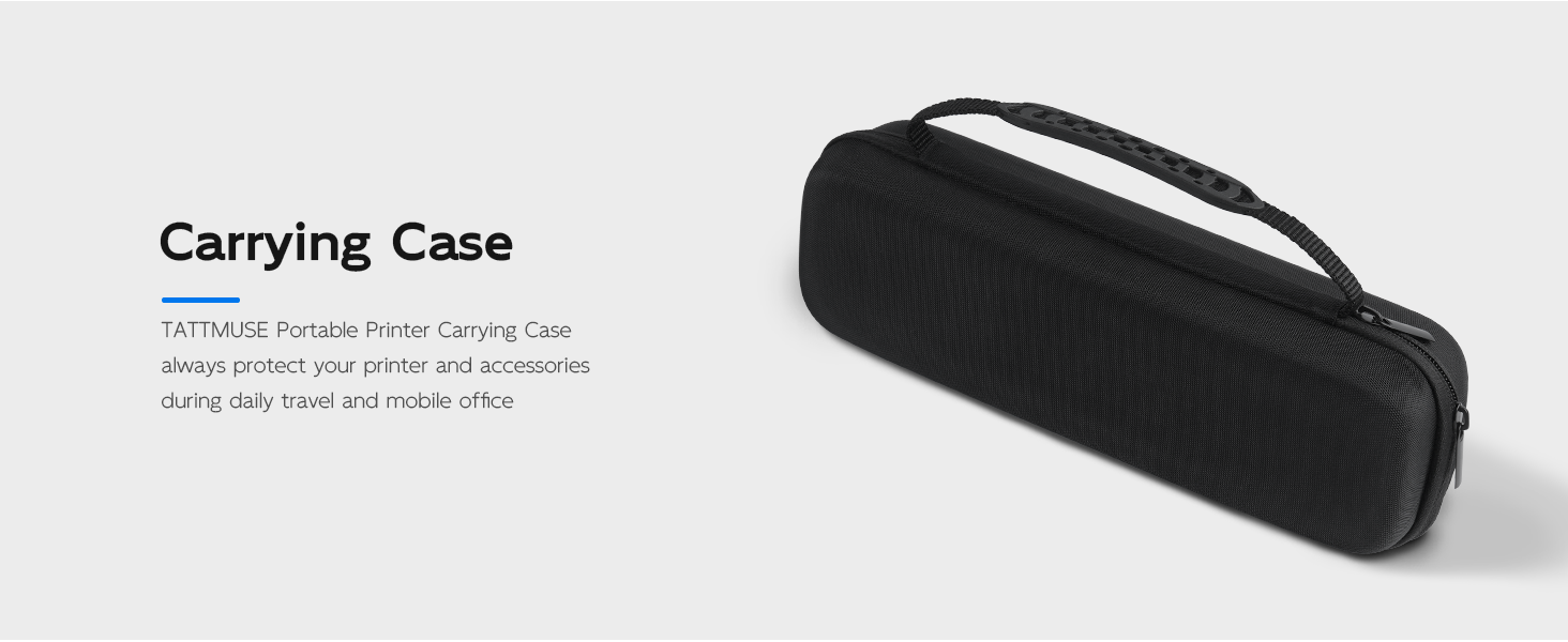 Portable Printer Carrying Case