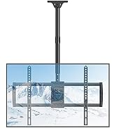 MOUNTUP Ceiling TV Mount, Hanging TV Ceiling Mount for TV 26''-75'', Full Motion TV Bracket with ...