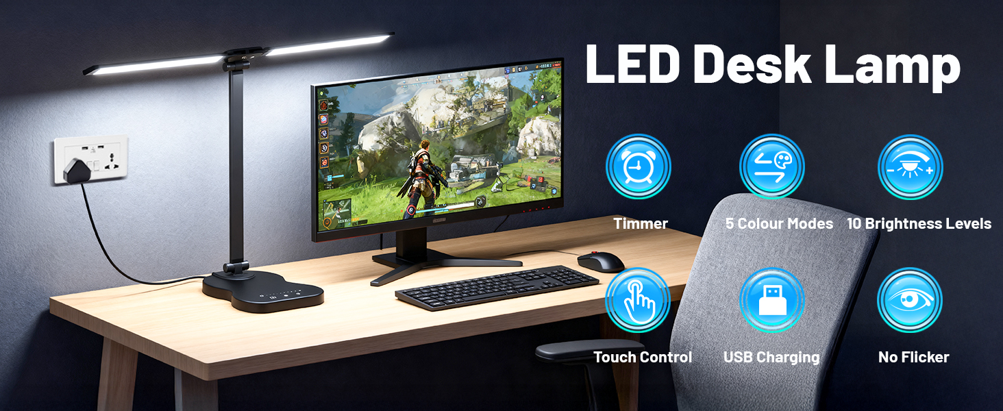 desk lamps for office