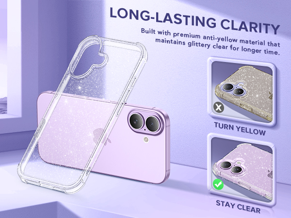 Long-lasting clarity 17 case