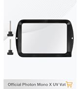 Anycubic MONO X Resin Vat Aluminium UV Resin Tank with 1Pc 260x180mm FEP Film Pre-installed for P...