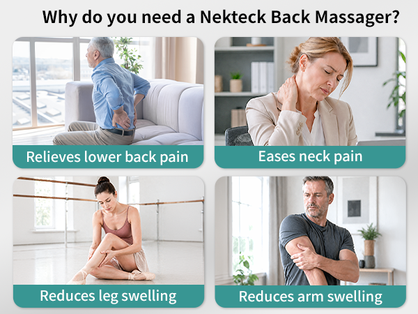 BACK MASSAGER FOR PAIN RELIEF