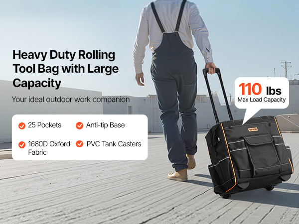 rolling tool bag