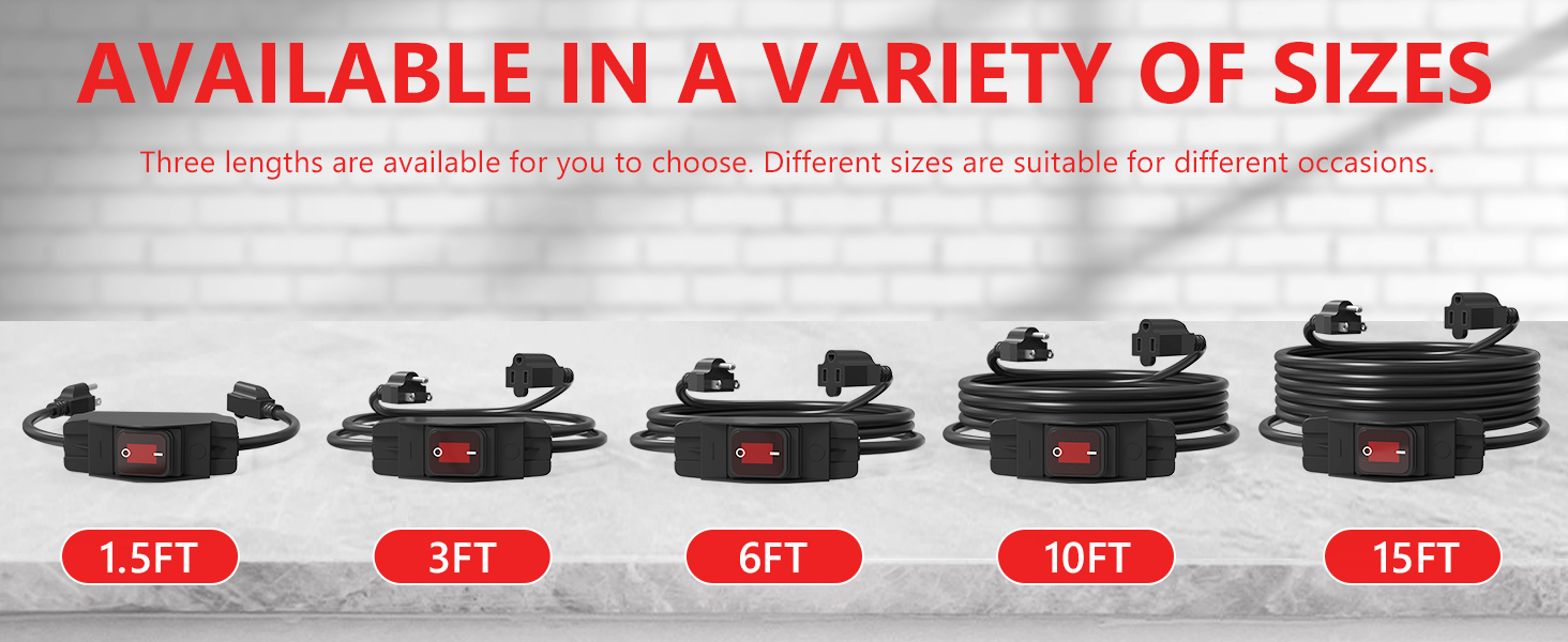 Extension Cord with Switch