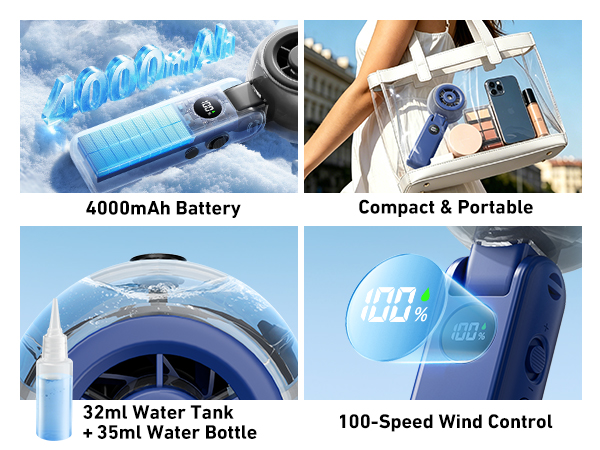 misting fan portable