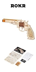 ROKR 3D Wooden Puzzle Mechanical Treasure Box Model DIY Brain Teaser Projects for Adult Age 14+ Birt...