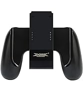 Kinvoca Charging Grip, Ergo Comfort Grip for Nintendo Switch Controllers, Portable Charger Dock w...