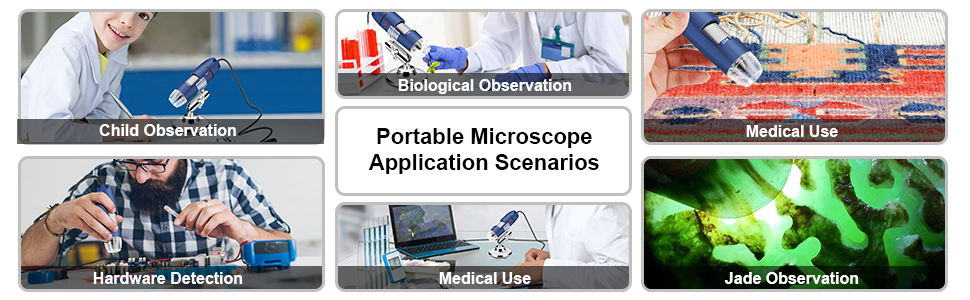 application of microscope