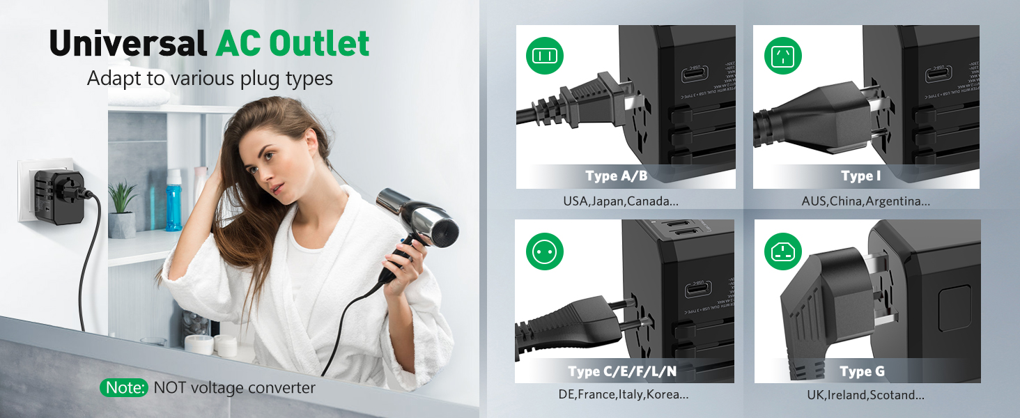 universal traval adapter
