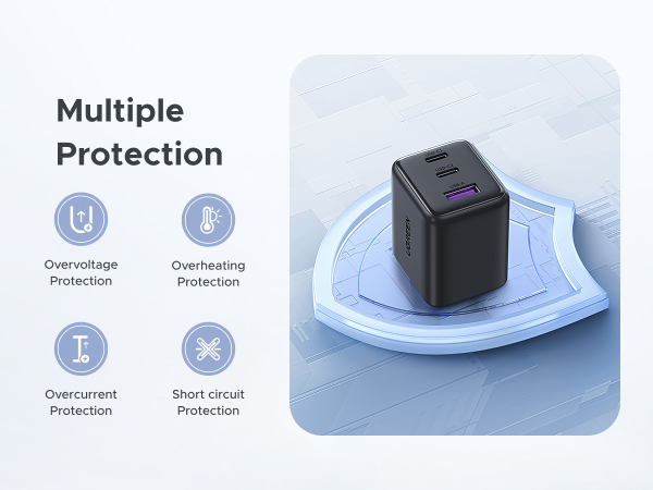 ugreen 30w fast charger showing