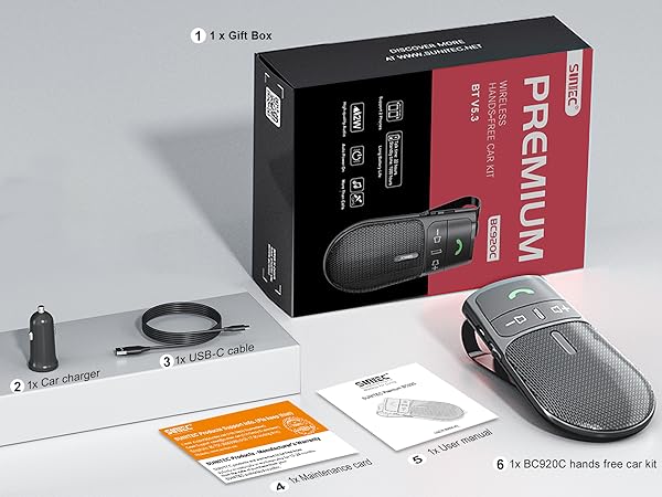 bluetooth hands free car kit