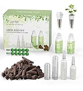 LetPot 172 Pcs Seed Pod Kits, Hydroponics Growing Sponges, Grow Anything Kit Pod for Hydroponic w...