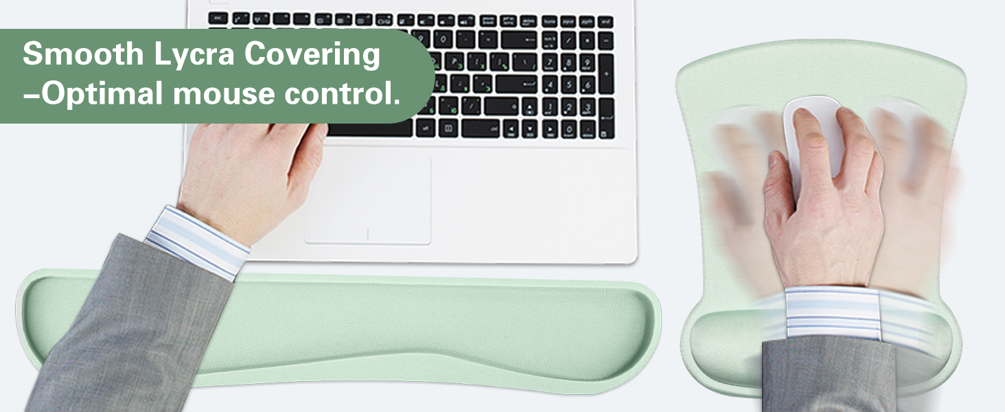 mouse pad and keyboard wrist rest