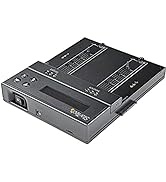 StarTech.com Standalone Dual Bay M.2 SATA/NVMe Duplicator/Eraser, HDD/SSD Cloner/Wiper for M.2 PC...