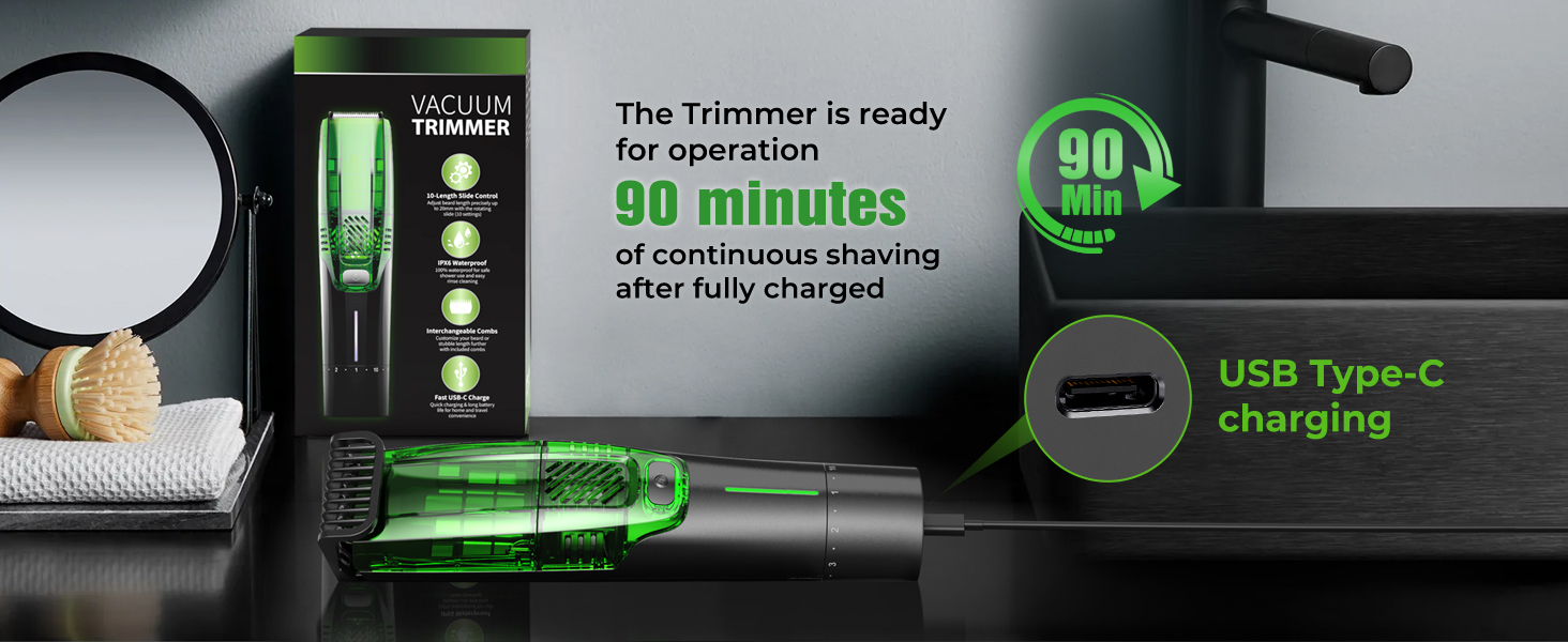 Beard Trimmer for Men