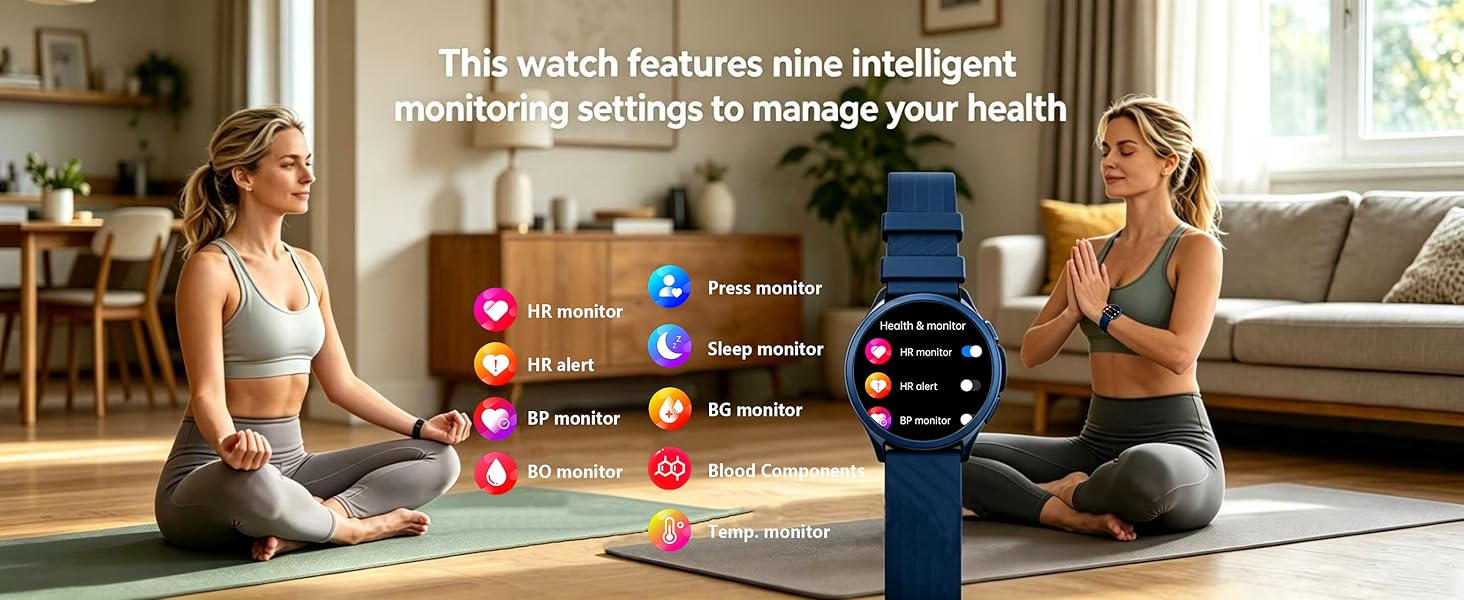 Smart Watch For Heart Rate Monitor
