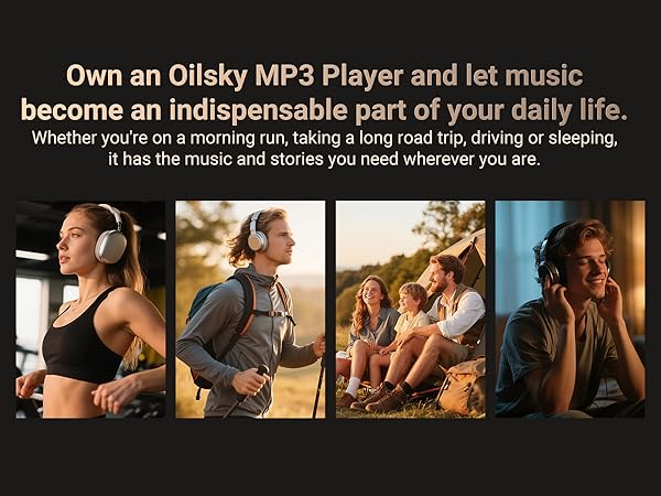 MP3 Player with Bluetooth and WiFi