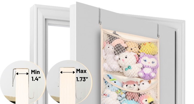 Over The Door Stuffed Animal Storage
