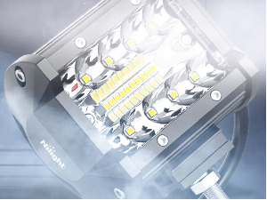 4 Inch 60W LED Pods with 2 Inch Tow Hitch Mounting Brackets