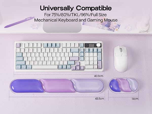 EPOMAKER CloudGel Wrist Rest for Keyboard and Mouse