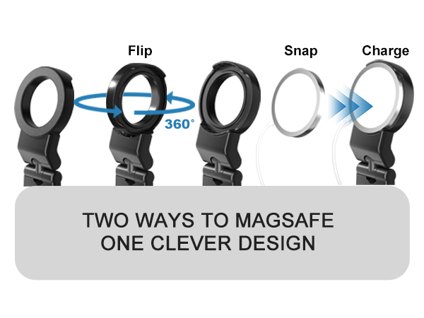 MagSafe stand two ways to MagSafe charger