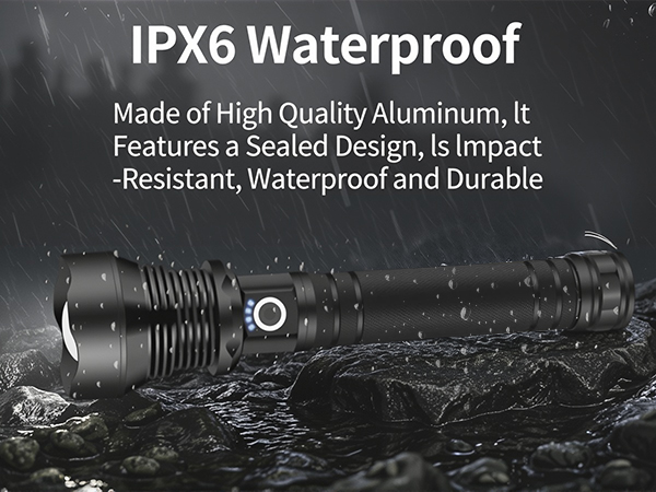 IPX6 Waterproof