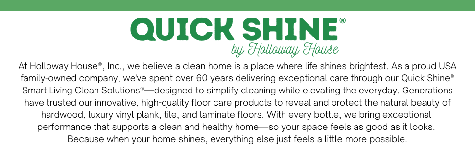 about Quick Shine