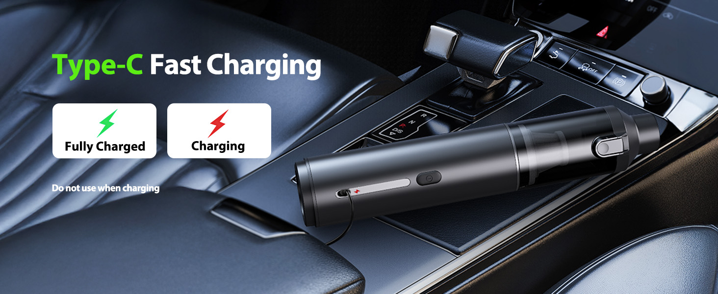 Car Vacuum Portable Cordless