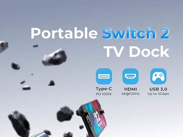 switch 2 travel dock