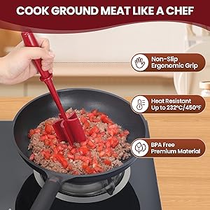 ground beef chopper tool