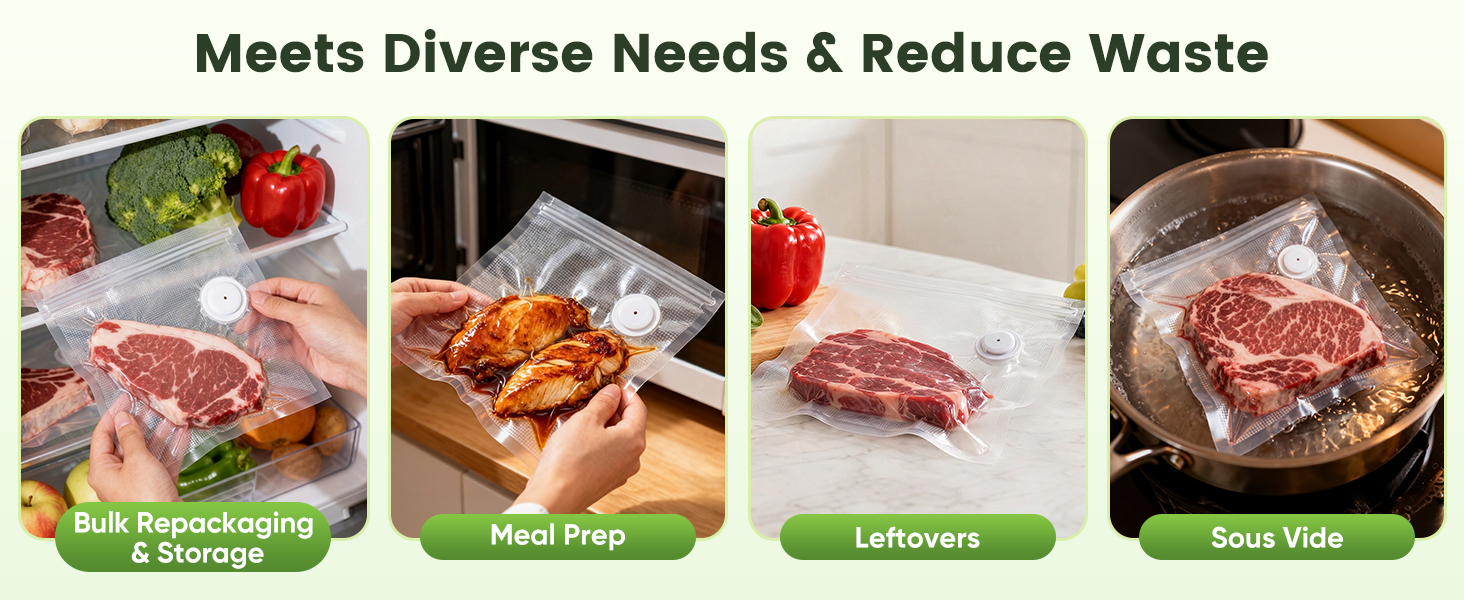 Compact Vacuum Sealer for Food