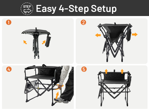 for sports Fishing Trip Picnic Concert Outdoor 400lbs setup instructions