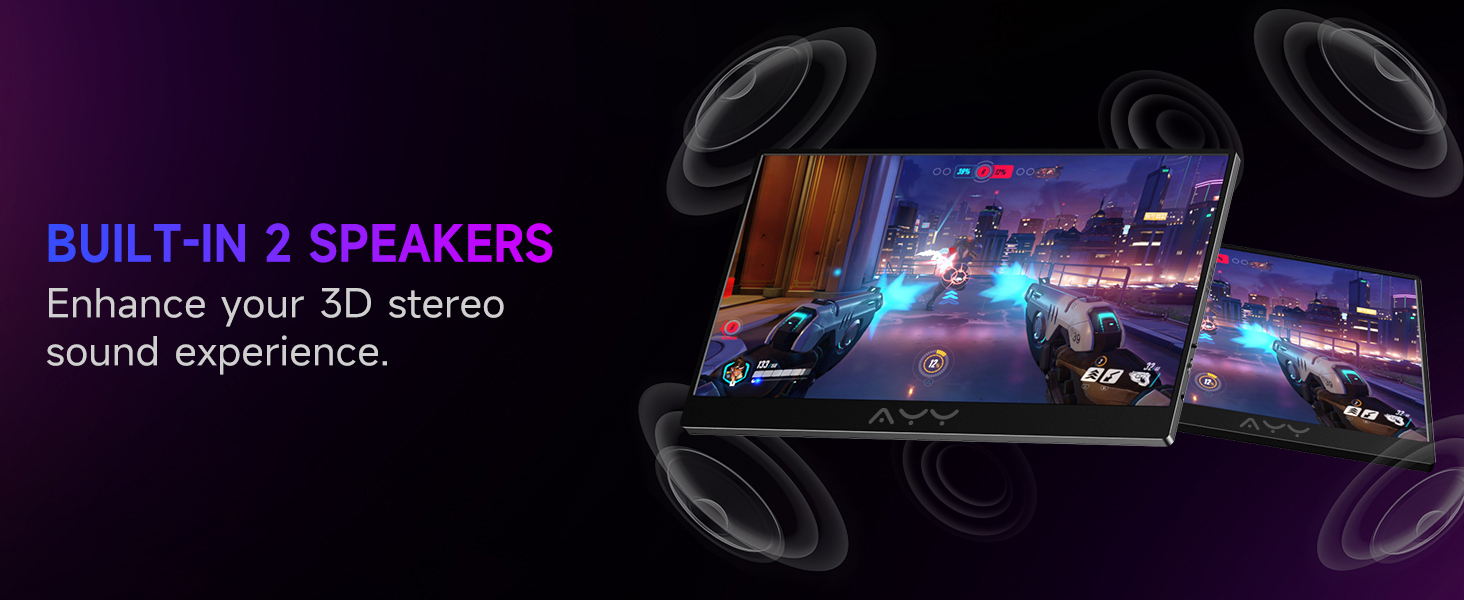 AYY portable monitor for laptop