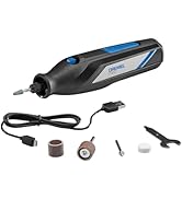 Dremel 7350-5 Cordless Rotary Tool Kit - Includes 4V Li-ion Battery and 5 Rotary Tool Accessories...