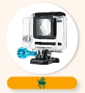 MiPremium Waterproof Housing Case for GoPro Hero 4 &amp; 3+ Underwater Protective Diving Shell Cage M...