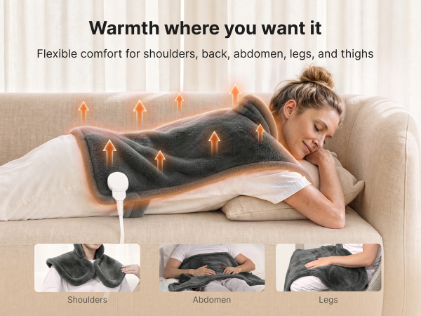 weighted heating pad for full body