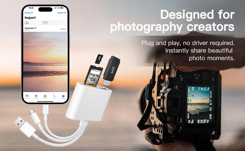 Designed for photography creators