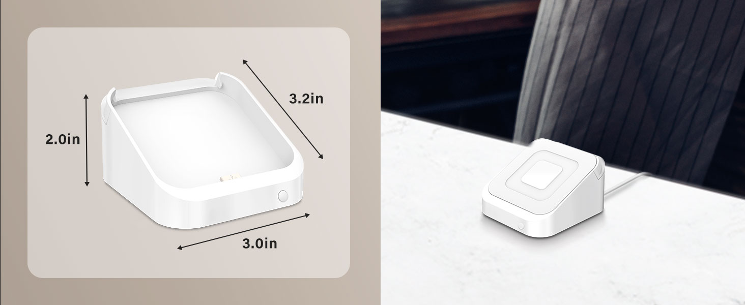 Square Dock for Square Reader 2nd Generation Stand for Square Card Reader