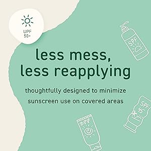 less mess, less reapplying