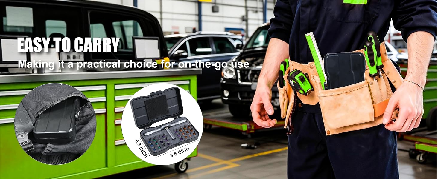 compact screwdriver set