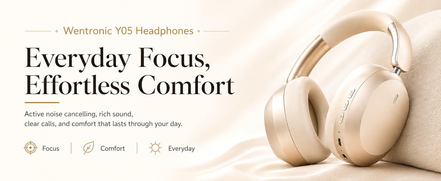 Wentronic Y05 Wireless Bluetooth Headphones